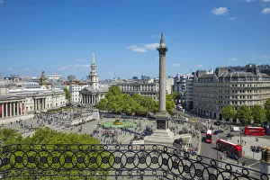 Trafalgar Square, London, England, UK