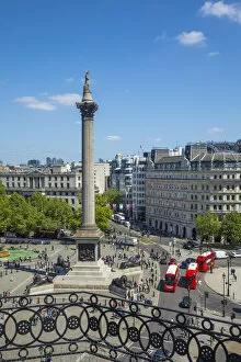 Images Dated 18th May 2018: Trafalgar Square, London, England, UK