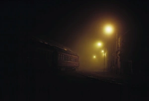 Train at Alausi station (near Riobamba)