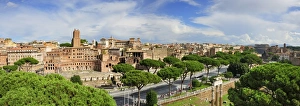 Archeological Site Gallery: Trajans Markets, near the Roman Forum. Rome, Italy