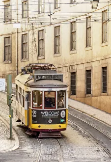 Streetcar Prints: Tram number 28, Lisbon, Portugal