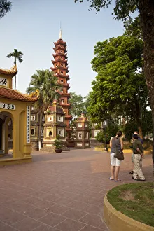 Tran Quoc Pagoda, West Lake (Ho Tay), Hanoi, Vietnam