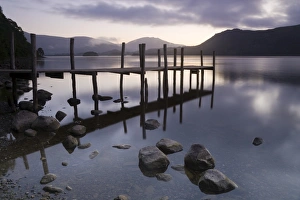 Tranquil landscape and Pier