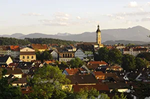 Chiemgau Prints: Traunstein, Chiemgau, Bavaria, Germany