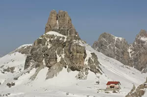 Tre Cime, Hochpustertal Valley, Dolomites, South Tyrol, Italy