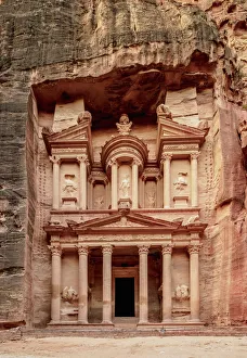 The Treasury, Al-Khazneh, Petra, Ma an Governorate, Jordan