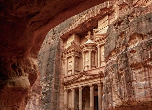 Images Dated 6th February 2019: The Treasury, Al-Khazneh, Petra, Ma an Governorate, Jordan