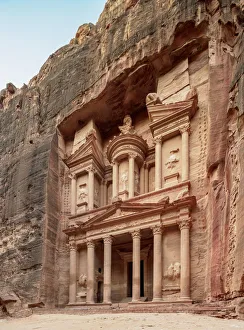The Treasury, Al-Khazneh, Petra, Ma an Governorate, Jordan