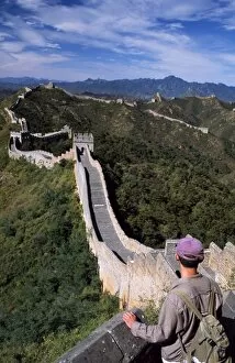 One Man Collection: Trekker on The Great Wall of China