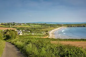 Presqu Ile Crozon Prints: Trez-Bellec Beach, Telgruc-sur-Mer, Finistere, Brittany, France