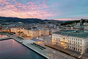 Seaport Prints: Trieste, Trieste, Friuli Venezia Giulia, Italy
