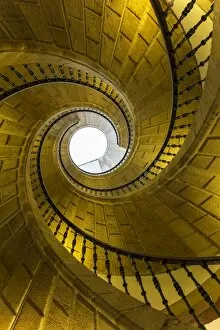 Images Dated 3rd July 2015: Triple spiral staircase of floating stairs