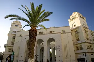 Tripoli, Libya; Building from the Italian settlement in the centre of Tripoli