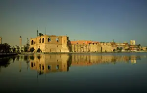 C Ulture Prints: Tripoli, Libya; The Castle; now housing the Museum of the Jamahariya as seen from across a small lake