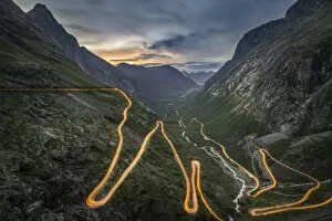 Roads Collection: Trollstigen, More og Romsdal county, Norway