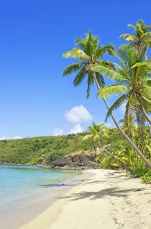 Remote Prints: Tropical beach, Drawaqa Island, Yasawa island group, Fiji, South Pacific islands