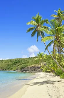 South Pacific Gallery: Tropical beach, Drawaqa Island, Yasawa island group, Fiji, South Pacific islands