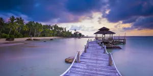 Tropical beach on an Island nr Ko Chang, Thailand