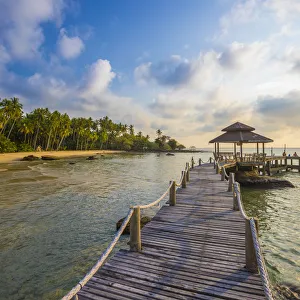 Tropical beach on an Island nr Ko Chang, Thailand