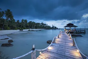 Tropical beach on an Island nr Ko Chang, Thailand