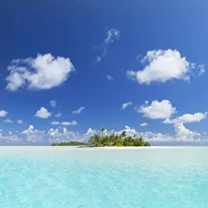 Deserted Collection: Tropical island, South Male Atoll, Kaafu Atoll, Maldives