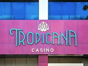 City Of Belize Prints: Tropicana Casino, detailed view, Belize City, Belize District, Belize