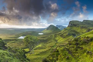 Highland Region Prints: The Trotternish, Isle of Skye, Scotland