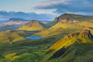 Images Dated 6th January 2016: The Trotternish Peninsular from The Quiraing, Isle of Skye, Inner Hebrides, Scottish