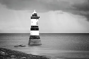 Penmon Point Prints: Trwyn Du Lighthouse (Penmon Lighthouse), Anglesey, Wales