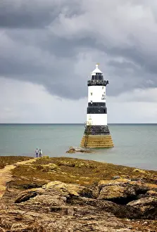 Penmon Point Prints: Trwyn Du Lighthouse (Penmon Lighthouse), Anglesey, Wales