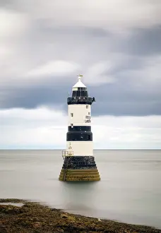 Penmon Point Prints: Trwyn Du Lighthouse (Penmon Lighthouse), Anglesey, Wales