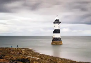Penmon Point Prints: Trwyn Du Lighthouse (Penmon Lighthouse), Anglesey, Wales