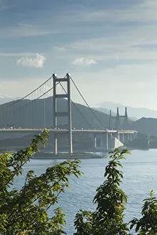 Tsing Ma Bridge, Tsing Yi, Hong Kong, China