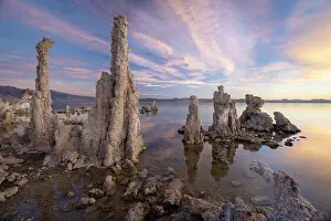 Southwestern Prints: Tufa Towers on Mono Lake at sunrise