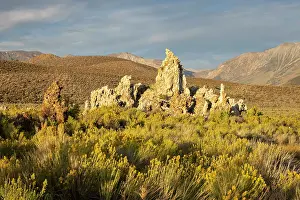 Mono Lake Prints: Tufa Towers near Mono Lake in California, USA. Summer (August) 2025