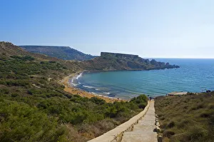 Tuffieha Beach, Malta