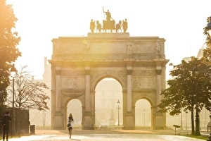 Paris Prints: Tuileries Garden Arch, Tuileries Gardens, Paris, France
