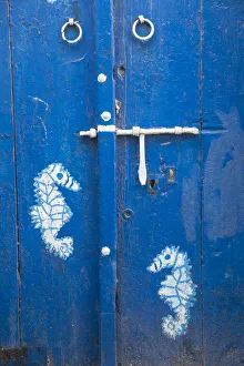 Doorway Prints: Tunisia, Bizerte, Door in the old port