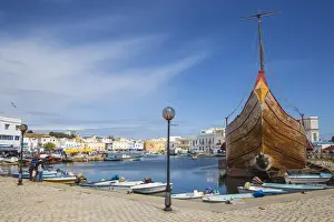 Bizerte Prints: Tunisia, Bizerte, The Old Port, Ship now Le Phenicien restaurant