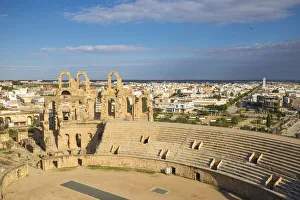 Tunisia, El Jem, Roman Amphitheatre