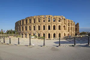 Tunisia, El Jem, Roman Amphitheatre