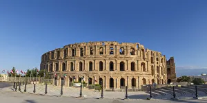Tunisia, El Jem, Roman Amphitheatre
