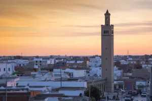 El Djem Prints: Tunisia, El Jem, View of mosque