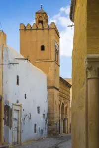 Kasbah Prints: Tunisia, Kairouan, Madina, Mosque of the Three Doors