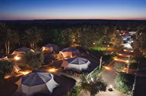 Sahara Desert Gallery: Tunisia, Ksour Area, Ksar Ghilane, Grand Erg Oriental Desert, Hotel Pansea