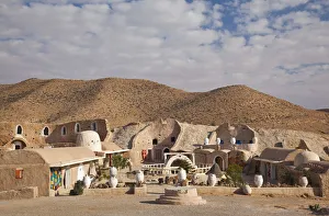 Images Dated 25th November 2010: Tunisia, Ksour Area, Matmata, Diaramor Museum, landscape