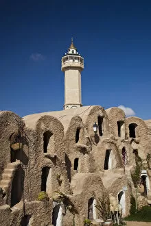 Images Dated 25th November 2010: Tunisia, Ksour Area, Medenine, Ksar Medenine, ancient fortified ksar building
