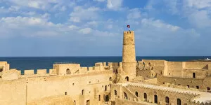 Images Dated 2nd December 2019: Tunisia, Monastir, Rabat - fortified Islamic monastry