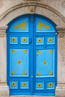 Tunisia, Picturesque whitewashed village of Sidi Bou Said