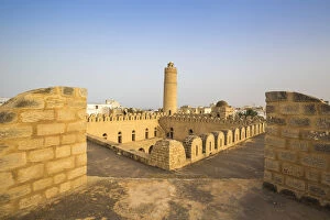Images Dated 29th August 2019: Tunisia, Sousse, Rabat - fortified Islamic monastry